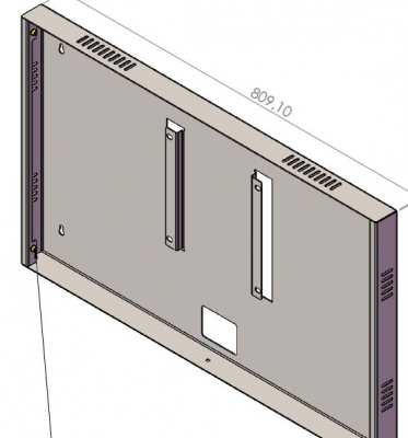 Über 30 Wandgehäuse mit Acryfront für das Pullman Montparnasse